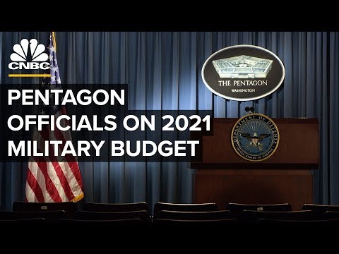 Dept. of Defense news conference on Fiscal Year 2021 budget – 2/10/2020