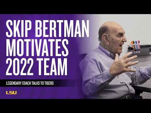 Watch: Skip Bertman Motivates The 2022 LSU Baseball Team