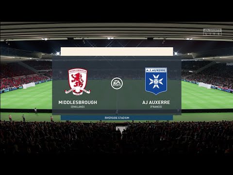 FIFA 23 | Middlesbrough vs AJ Auxerre - Riverside Stadium | Gameplay