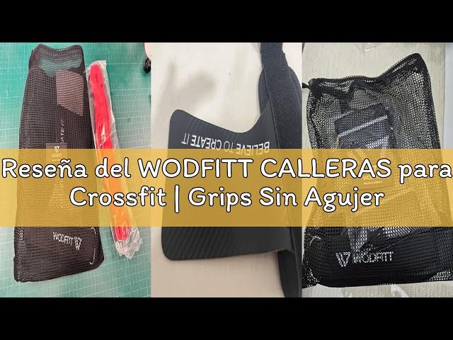 Vídeo relacionado con Calleras para Crossfit I Calleras Crossfit Fibra de CarbonoI Hand Grip Sin Agujeros I Calleras para Crossfit I Guantes Gimnasio Mujer y Hombre | Protección de Manos | Muñequeras Crossfit Guantes Gym