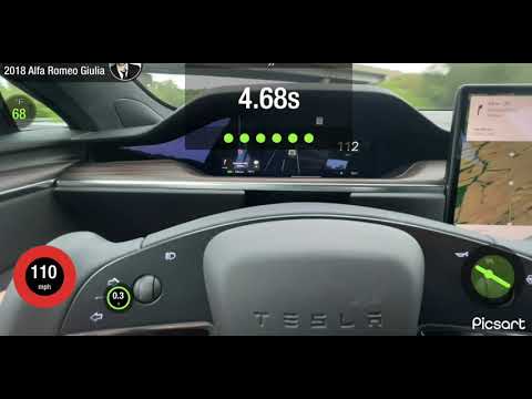 A Rocket! Refreshed 2021 Tesla Model S Long Range 60-130.