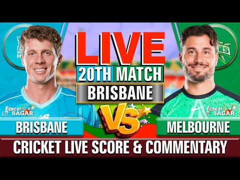Brisbane Heat vs Melbourne Stars | Cricket Live Score & Commentary