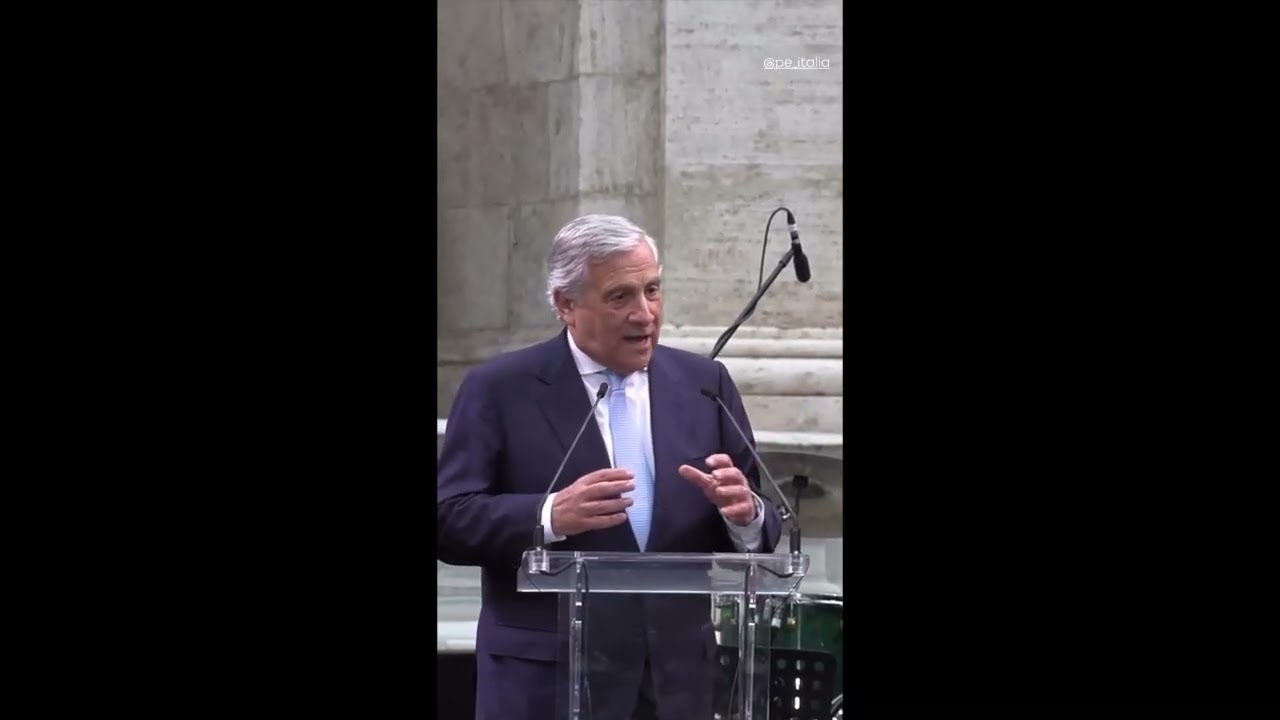 GIORNATA DELL'EUROPA, TAJANI: "FIERI DI ESSERE ITALIANI ED EUROPEI: ARRICCHISCE LA NOSTRA IDENTITÀ"