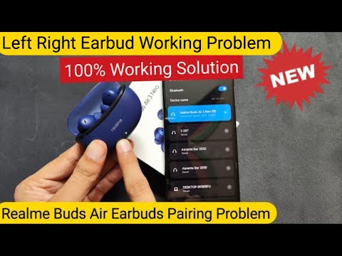 Realme Buds Air Earbuds Pairing Problem | Pair Realme Buds with your Smartphone | Complete Solution
