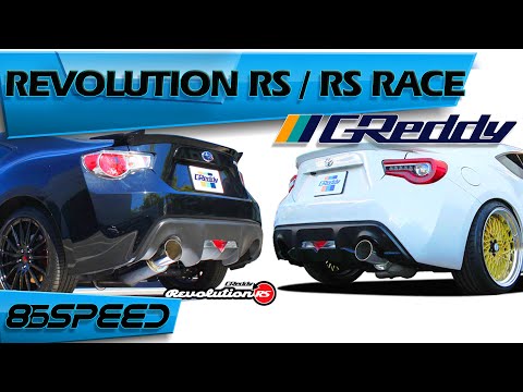 3" GReddy Single Exit Exhaust | RS Revolution & RS Race | BRZ, 86, FR-S