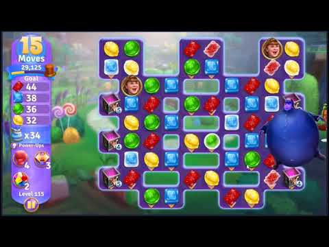 Willy Wonkas Sweet Adventure Level 115 - NO BOOSTERS 🍫 | SKILLGAMING ✔️