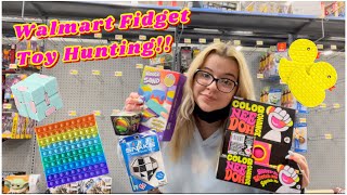 Fidget Toy Shopping At Walmart!! 🛍 Pop It’s, Simple Dimples, Infinty Cubes, And More!!