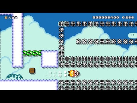 The puzzle by Mêdįűm◆pîë 🍄 Super Mario Maker 2 ✹Switch✹ #bjg