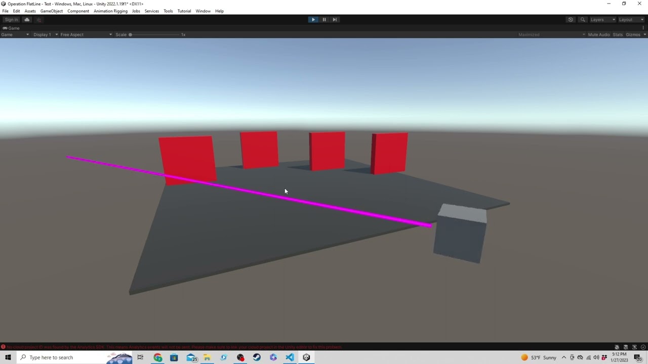 Unity Attach LineRenderer To Raycast Example