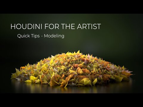 Houdini For The Artist - Quick Tips - The Trace Node