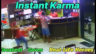 Real-Life Heroes, Instant Karma & Amazing Rescues Caught on Camera