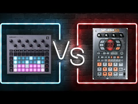 Novation Circuit Rhythm vs  Roland SP 404!