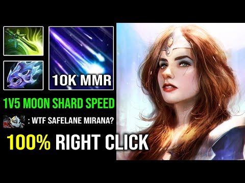 100% FULL PHYSICAL Right Click Moon Shard Mirana Brutal Hit Like a Truck Dota 2