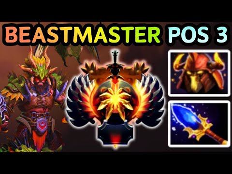 🔥 NEW PATCH 7.40b !!! BEASTMASTER OFFLANE ZERO SAFE FARM | DOTA 2 GAMEPLAY 🔥