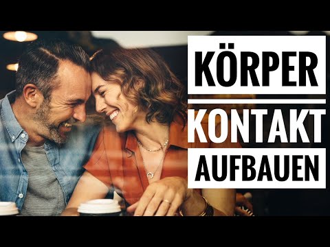 Körperkontakt mit einer Frau bei einem Date aufbauen - So geht's!