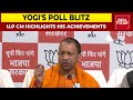 Yogi Adityanath S Mega Poll Blitz In Uttar Pradesh Highlights His Government S Achievements