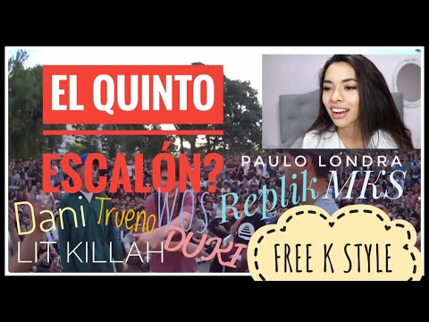 Lo mejor del QUINTO ESCALÓN😍| Reacciono a los mejores punchlines |Batallas de gallos 🔥💖💋