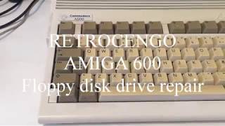 Commodore Amiga 600 Floppy disk drive repair