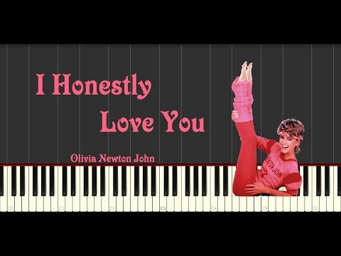 I Honestly Love You - Olivia Newton-John piano tutorial