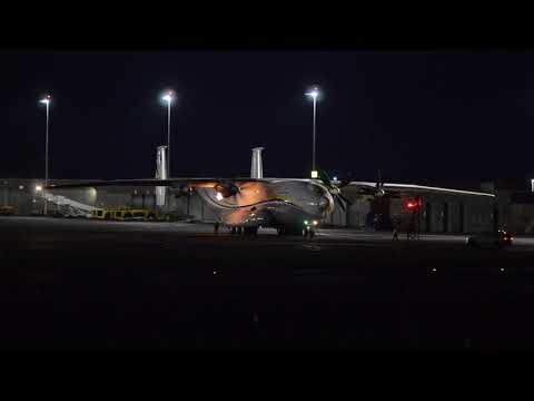 Antonov An-22 "Antei" - Flaming Engine Start