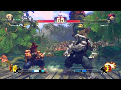 Street Fighter One of the Epic Matches Gouken versus Gouki