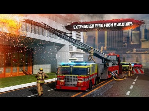 Rescue Fire Truck Simulator: 911 City Rescue Android Gameplay