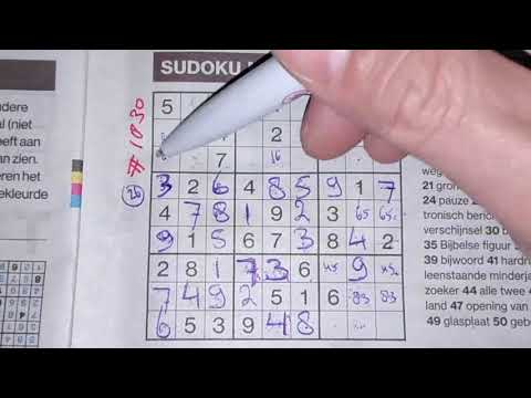 This is not the way, not with this one! (#1830) Medium Sudoku puzzle. 11-02-2020