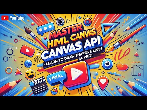 🔥 Master HTML Canvas API - Learn to Draw Shapes & Lines Like a Pro! 🎨