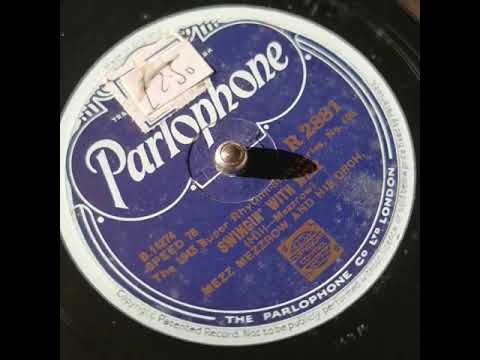 Mezz Mezzrow And His Orchester – Swingin´ With Mezz / 78rpm / Schellack / shellac record