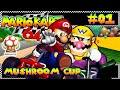 MMMMM Kalamari Mario Kart 64 4 Player Versus Mushroom Cup Part 1