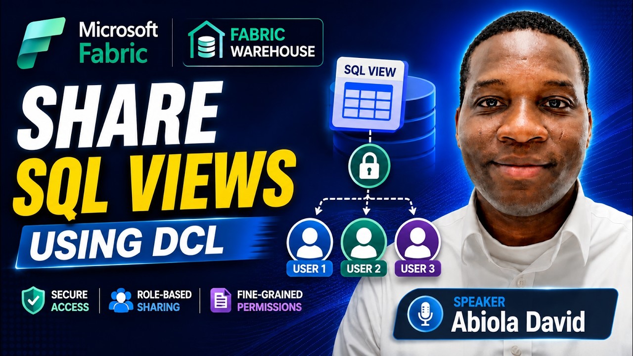 Fabric Warehouse: Sharing SQL Views to Different Users using Data Control Language