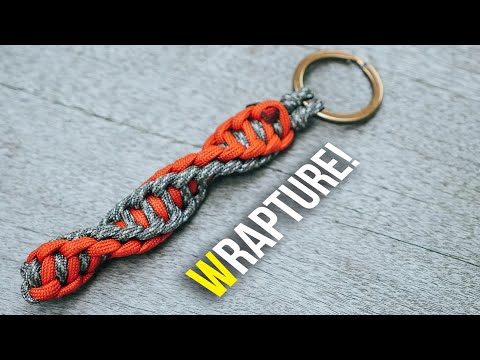 🧬Double DNA! WRAPTURE Paracord Keychain | TUTORIAL