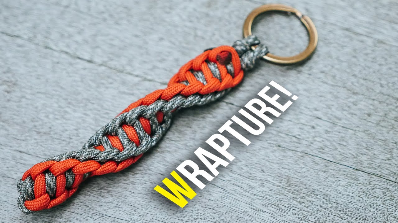 🧬Double DNA! WRAPTURE Paracord Keychain | TUTORIAL