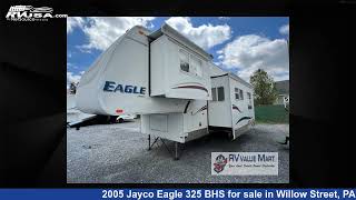 Magnificent 2005 Jayco Eagle Fifth Wheel RV For Sale in Willow Street, PA | RVUSA.com