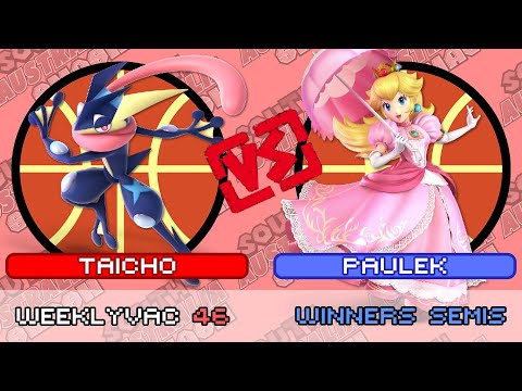 WeeklyVac 46 - SSBU - Taicho (Greninja) vs Paulek (Peach)