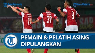 Buntut Kompetisi Liga 1 Tidak Jelas, Pemain dan Pelatih Asing Madura United Dipulangkan Manajemen