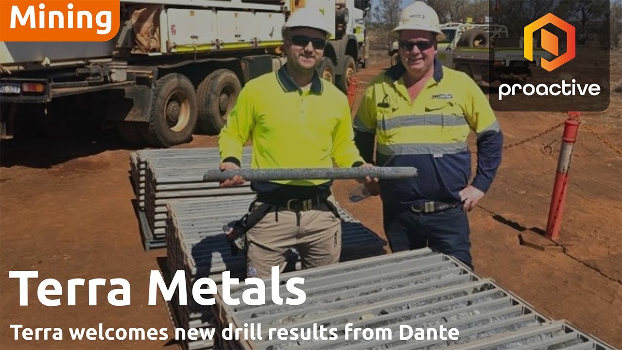 Terra Metals welcomes new drill results from Dante