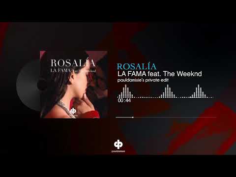 ROSALÍA ft. The Weeknd - LA FAMA (Paul Damixie's Private Remix) PITCHED