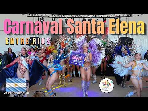 🎊 Los MEJORES CARNAVALES de Argentina | SANTA ELENA Entre Ríos 🇦🇷