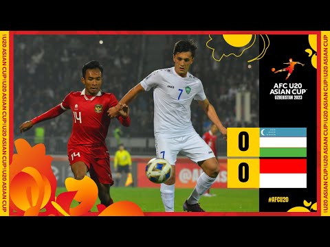 #AFCU20 - Group B | Uzbekistan 0 - 0 Indonesia