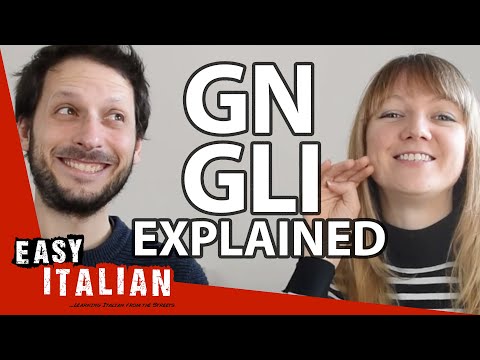 Italian 'GN' and 'GLI' Pronunciation Training | Easy Italian 66