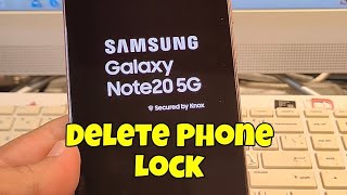 Forgot Phone Lock? Samsung Note 20 5G (SM-N980F), Delete Pin, Pattern, Password Lock.