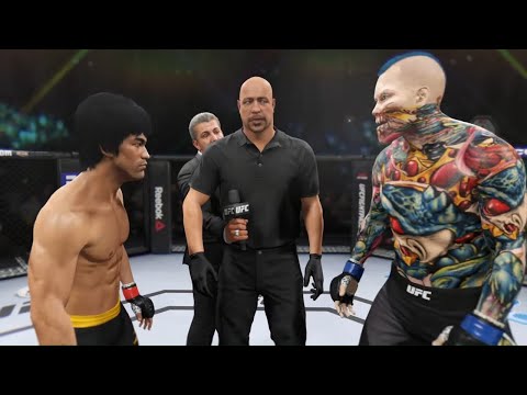 Bruce Lee vs. Cyber Maniac - EA Sports UFC 2 - Dragon Fights 🔥🐲