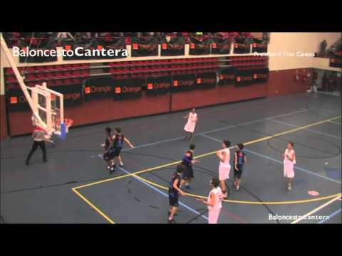 Preinfantil ESTUDIANTES - UNICAJA - Torneo Tres Cantos 2012 (BaloncestoCantera)