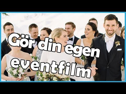 Gör en film av ditt bröllop, födelsedag, möhippa eller andra events - tobiasbellman.se