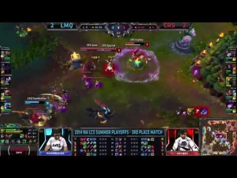 [SPOILER] LMQ vs CRS Crazy Fight in Mid