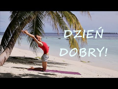 Morning Yoga for a Good Day ♥ Yoga with Gosia in the Maldives