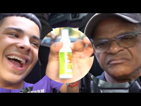 FART SPRAY PRANK ON MY GRANDPA PT 2 (HILARIOUS)