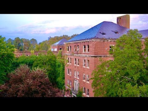 Inside the abandoned Glenn Dale Hospital, Maryland