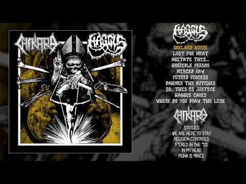 Haggus / Chikara - split CD/MC FULL ALBUM (2018 - Mincecore-Goregrind / Crust-Hardcore Punk)
